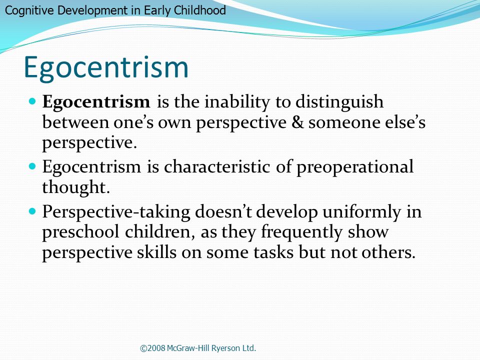 Characteristics of cognitive clearance development in early childhood